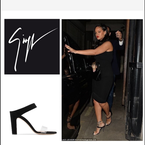 giuseppe clear heels